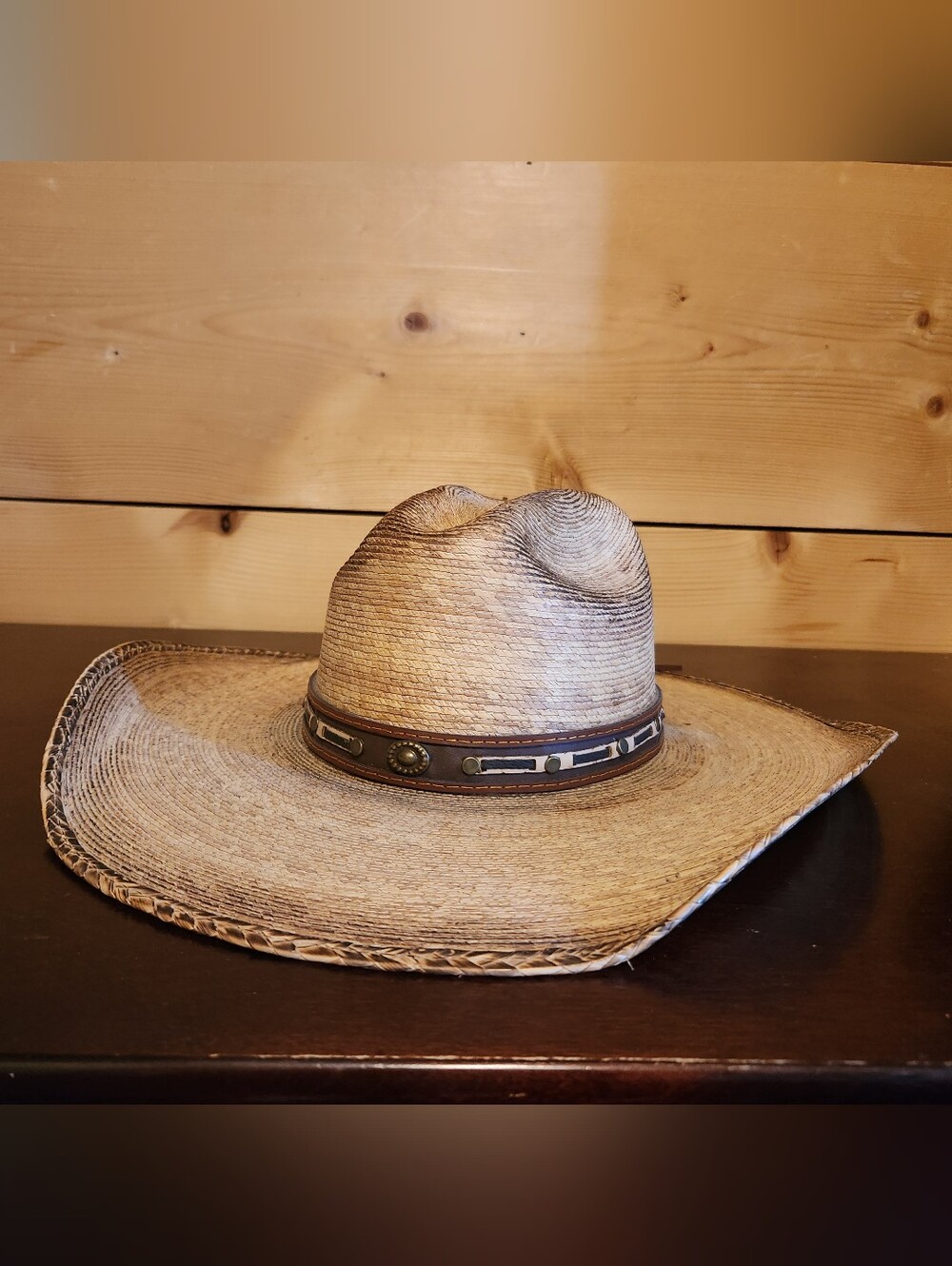Alamo Hats - Straw Cowboy Hat - Size 6 7/8